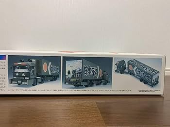 Amazon | アオシマ 護国の鬼 冷凍トレーラ バリューデコトラ 132